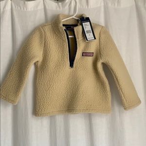 Vineyard Vines Boys Sherpa Harbor 1/2 Zip